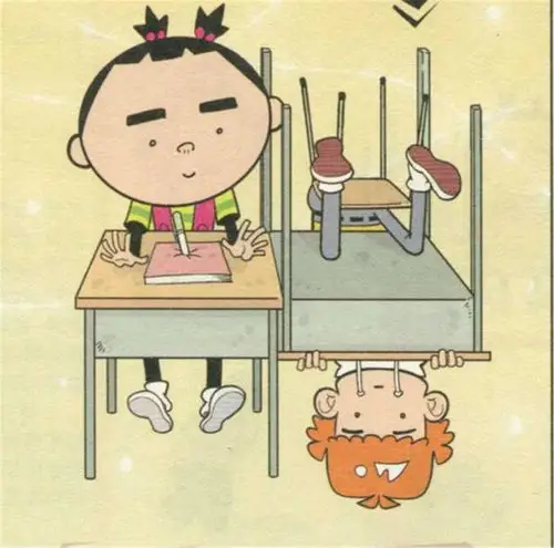 爆笑阿衰阿衰给大脸妹取名为冰块脸,大脸妹一脸的不屑