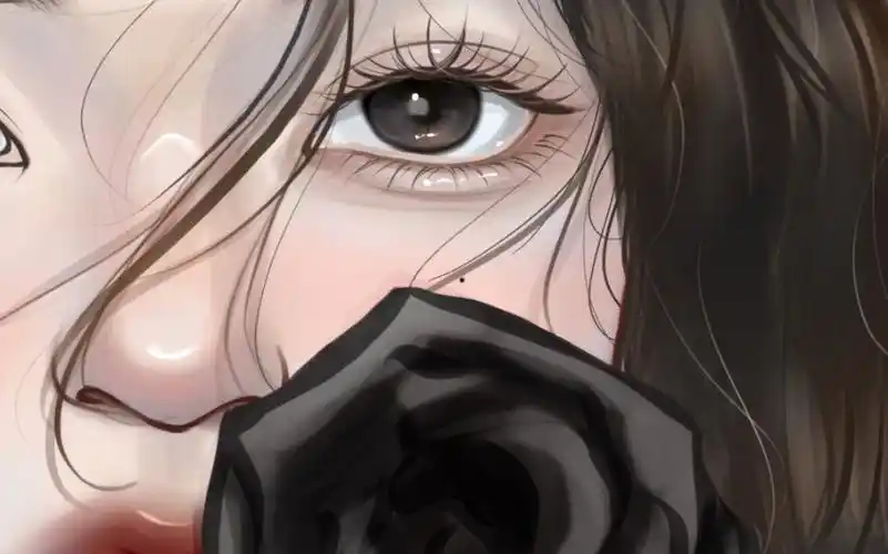 半厚涂女生头像