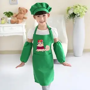 儿童卡通围裙定制图片
