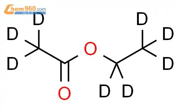 乙酸乙酯-d8结构式图片