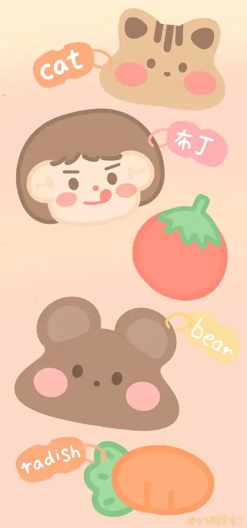 可爱手绘主题手机壁纸