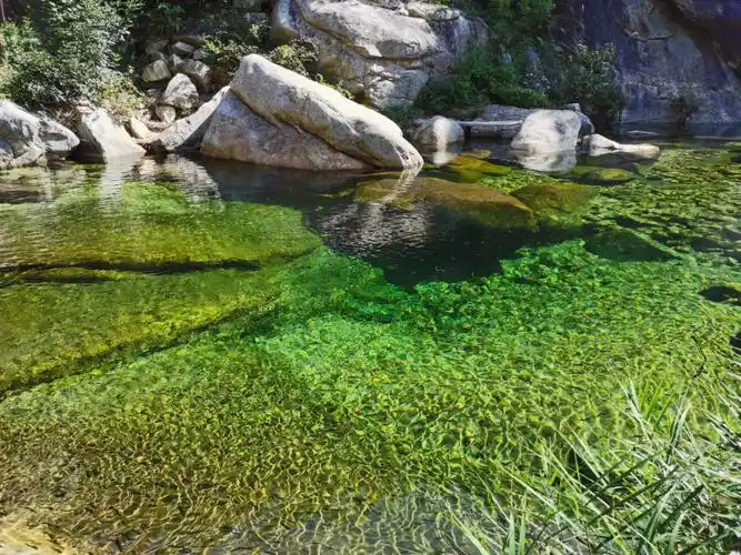 昆嵛山无染寺九龙池北方小九寨