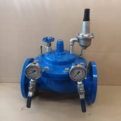 铸铁200x先导式减压阀可调压稳压消防阀门法兰水力控制阀自来水