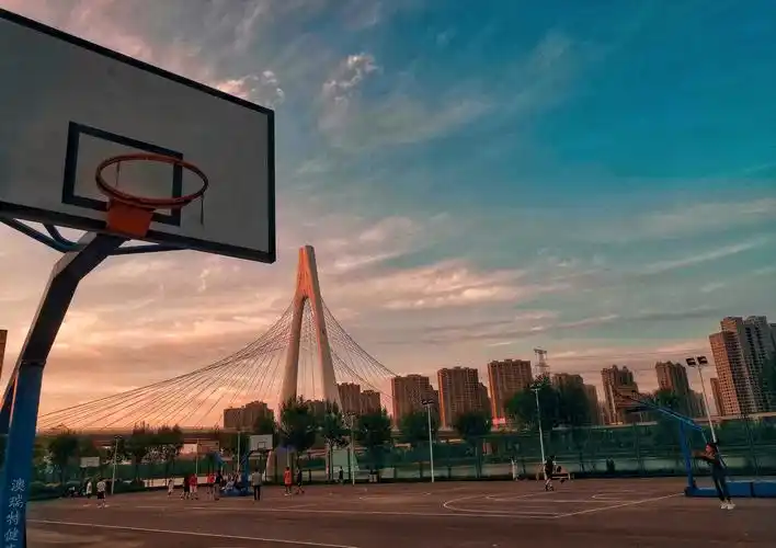 宝贝篮球场的风景很好 我的意思是你怎么还不来.