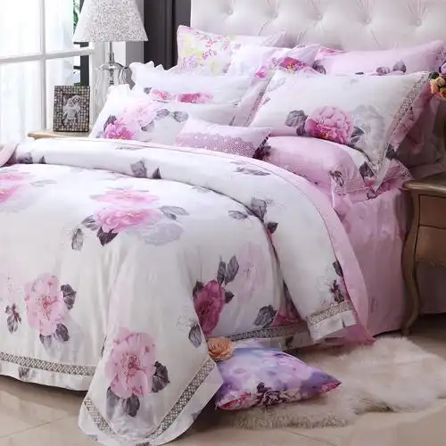 水星家纺甲壳素提花六件套500608