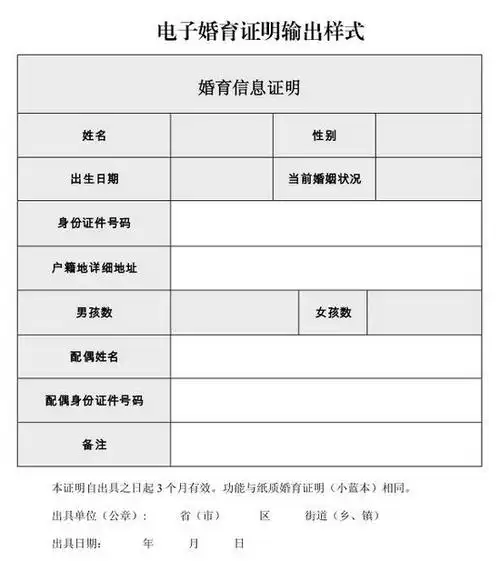 江门市流动人口福音现居住地可办电子婚育证明了
