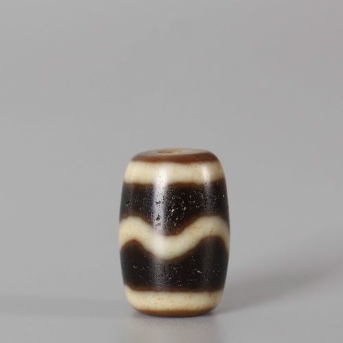 西藏水纹天珠 至纯天珠 藏传天珠文玩配饰 佛珠手串顶珠腰珠配珠 1颗