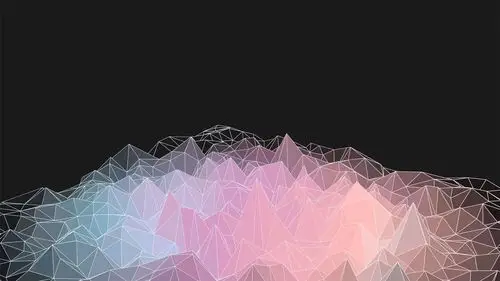 极简创意图案高清黑色背景图片壁纸