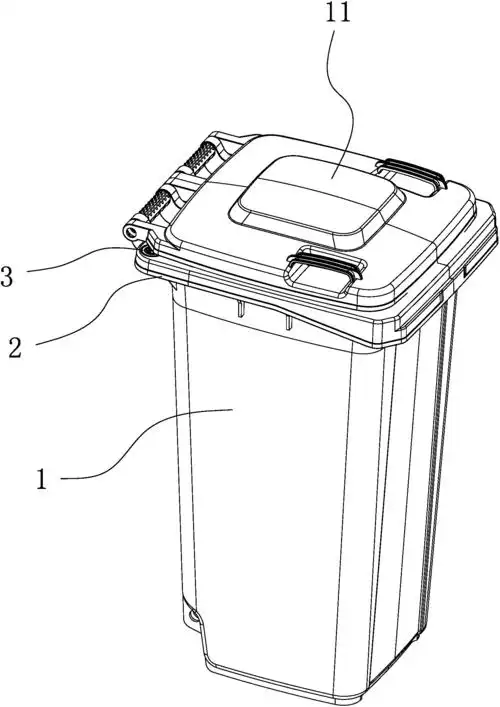 cn207497395u_一种垃圾桶有效