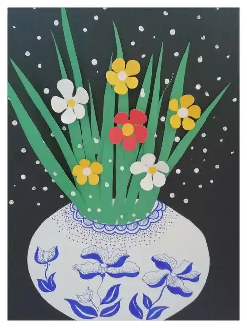 七彩童画世界美术创意画作品