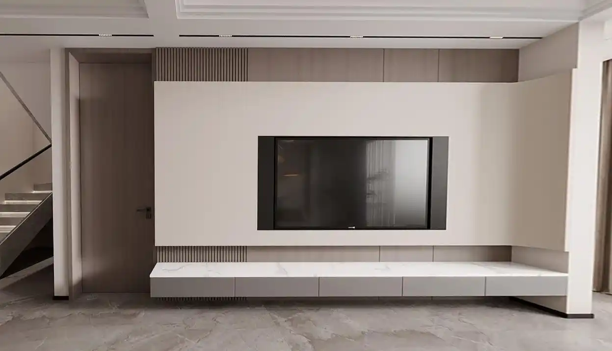 红极一时的内嵌入式电视墙,为何这么"香"?原因很简单