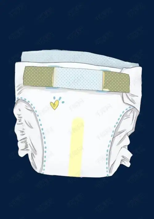 魔术贴纸尿裤插画素材图片免费下载_高清psd_千库网(图片编号11467338
