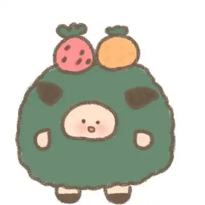 可爱小羊羔手绘头像高清超萌的可爱小羊头像手绘卡通图片