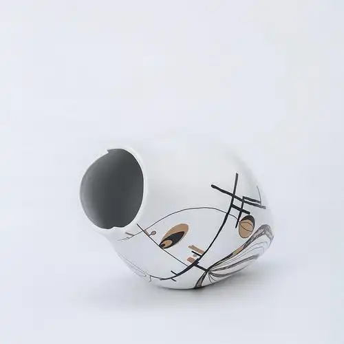 陶尊 现代手绘创意陶瓷花器