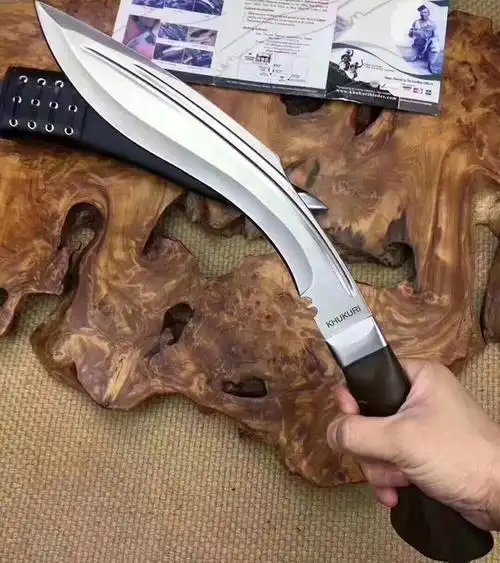 廓尔喀尼泊尔-皇室钦佩手工狗腿弯刀