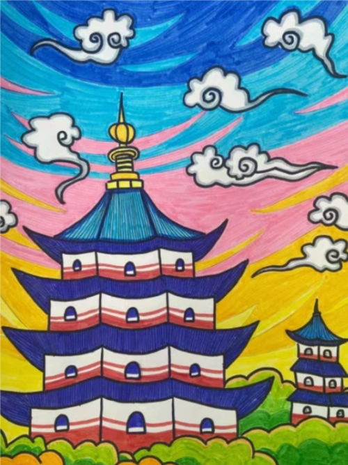 二七塔是郑州的地标性建筑之一,拥有悠久的历史和独特