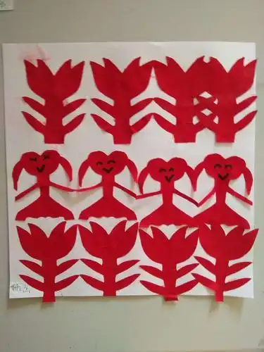 工艺美术二方连续有趣的剪纸周六上午