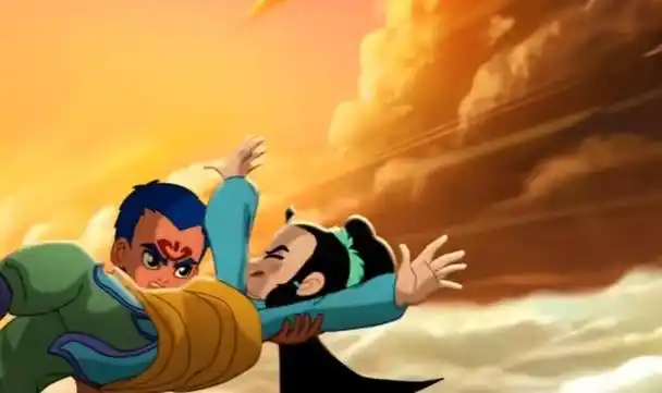 动画版《水漫金山》,法海他也懂爱,和小青甜甜蜜蜜