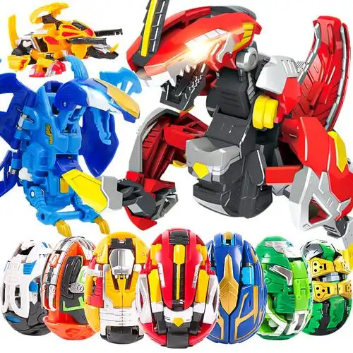 咖宝蛋神玩具正品 变形机器人提特拉轰咔咖卡宝战神车神男孩恐龙蛋