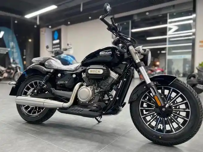 原装奔达金吉拉灰石无极哈雷进口重型机车巡航摩托车整车