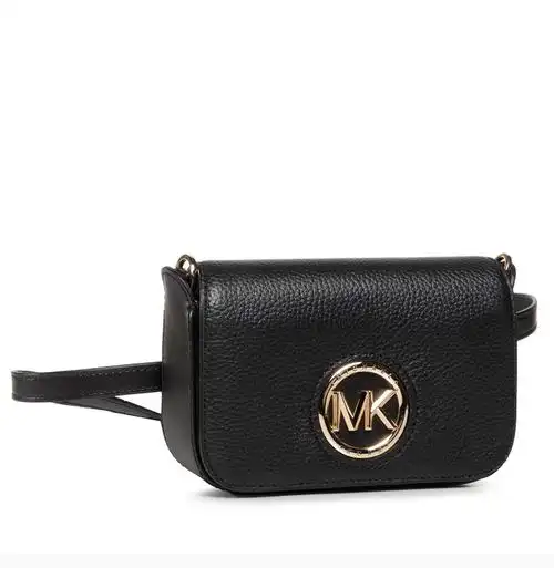 michael kors/迈克·科尔斯 mk女士皮革经典logo款斜挎包单肩包多色可