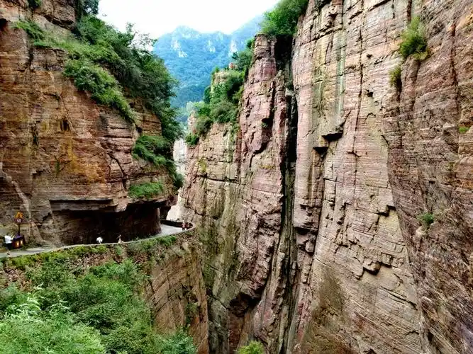 河南辉县万仙山郭亮村绝壁长廊(挂壁公路)2018.8.