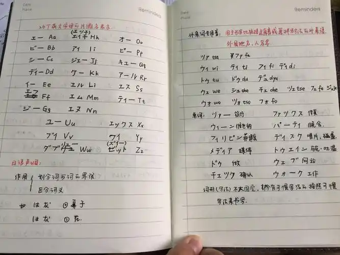 日语学习拗音日语声调