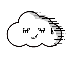 微信表情云小白