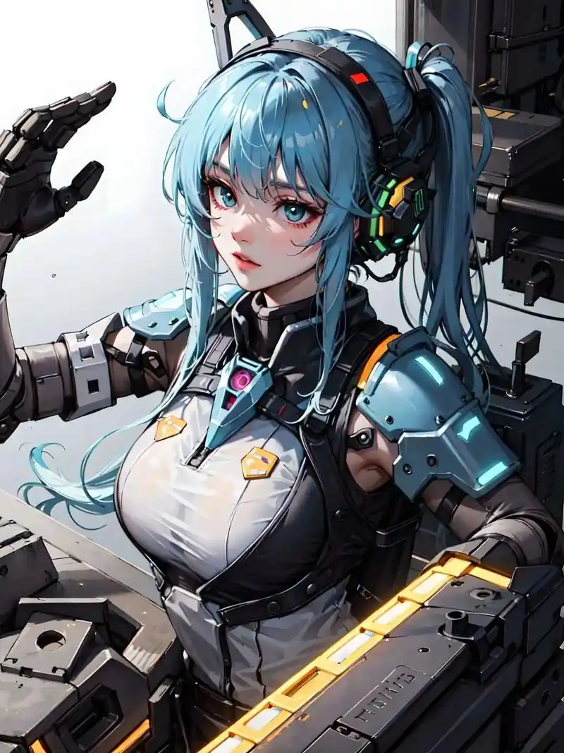 机械少女丨赛博朋克风