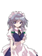 十六夜咲夜黄昏风立绘