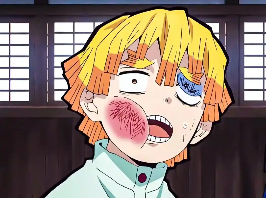 为什么受伤的总是我的善逸#鬼灭之刃 #我妻善逸 #动漫头像 - 抖音