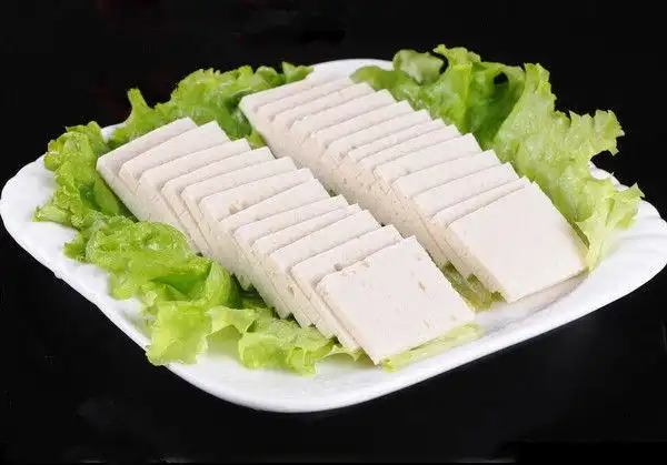 素食千叶豆腐400g/包烧烤q弹嫩豆腐家庭小炒豆腐片火锅千层豆腐 400g*