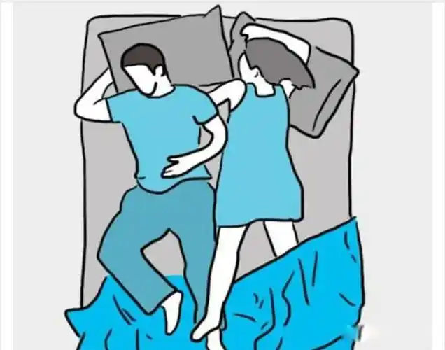 夫妻睡觉姿势代表什么从睡姿看夫妻感情