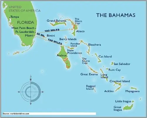 巴哈马地图