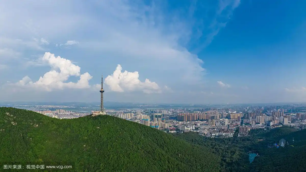 雨后的淮北相山