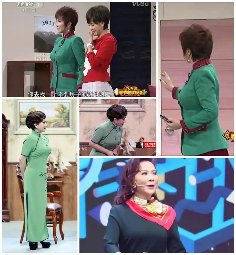 台上搞笑,台下性感的小品女演员们,都是晚会老熟人