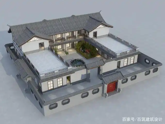 现代农村自建四合院多是一进院落,进了街门直接就是院子,比较方便生活