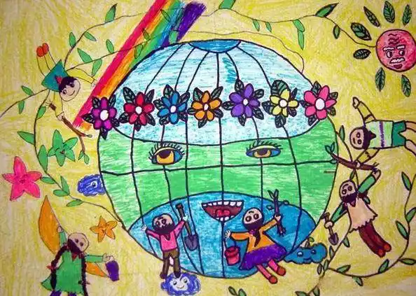 保护环境简笔画 保护环境简笔画简单又漂亮