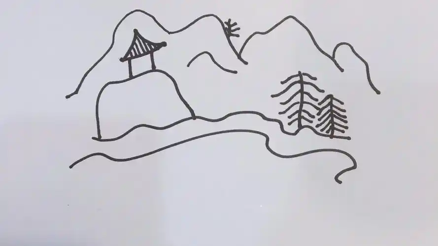 如何制作简单的水彩风景画