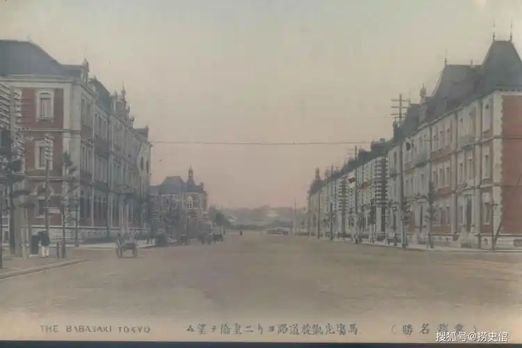 老照片百年前二十年代的日本东京