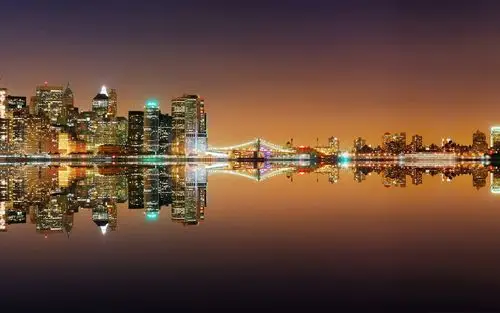 城市的灯光-城市景观摄影桌面壁纸 - 1280x800 壁纸下载 -10wallpaper