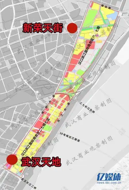一路向北二七滨江进入北天街南天地双中心时代