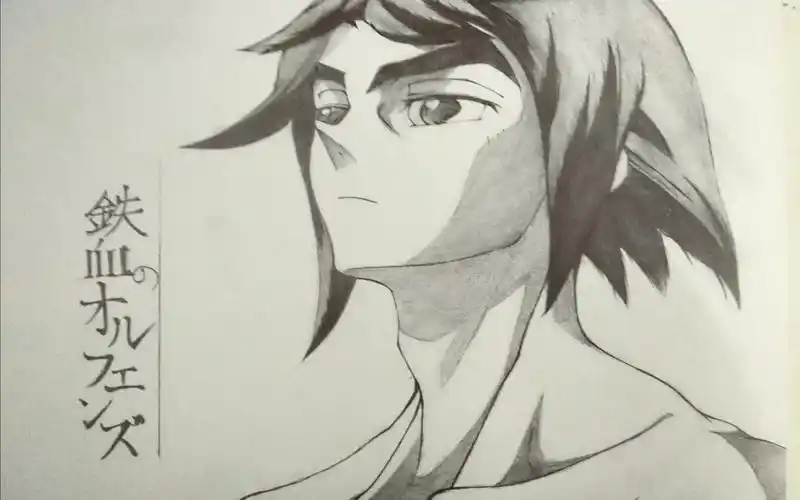 【手绘 】铁血的奥尔芬斯-三日月