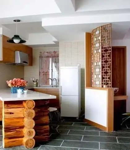 厨房隔断设计装修效果图