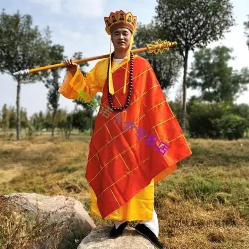 森马集团旗下棉致唐僧帽子服装西游记服装道具五佛帽唐三藏佛教帽子