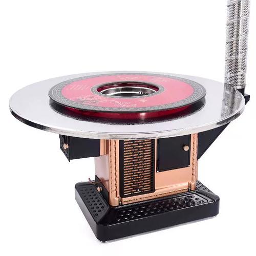 炉子家用煤炭取暖室内烤火炉烧柴煤两用回风炉冬季农村无烟柴火炉