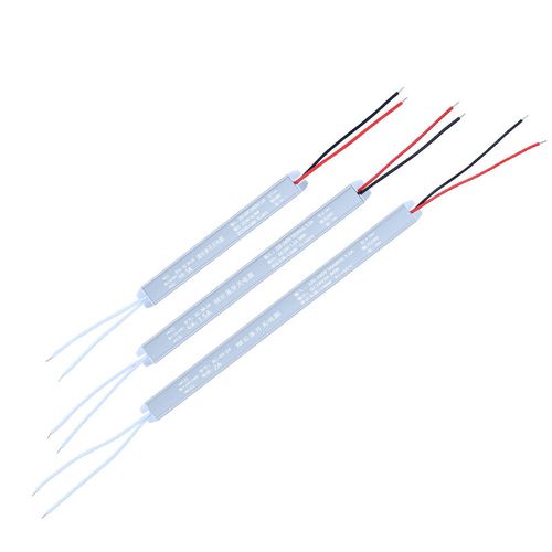 oloey灯带变压器220转12v24vled开关电源超薄细长条低压灯箱线条灯 xc