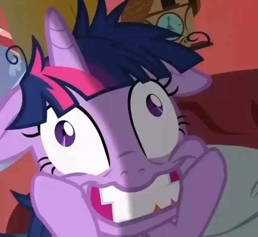 小马宝莉沙雕图片  - 暮. - 抖音