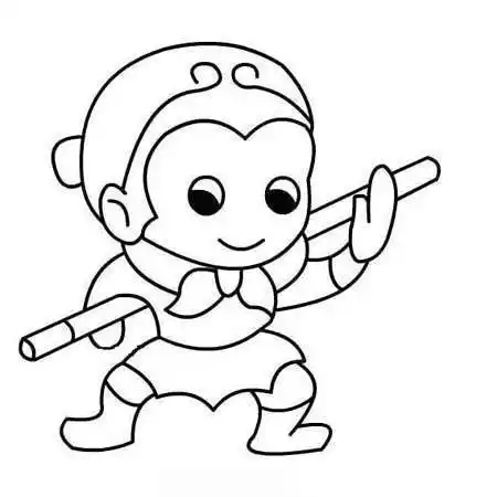 孙悟空的画法 孙悟空怎么画帅气简单