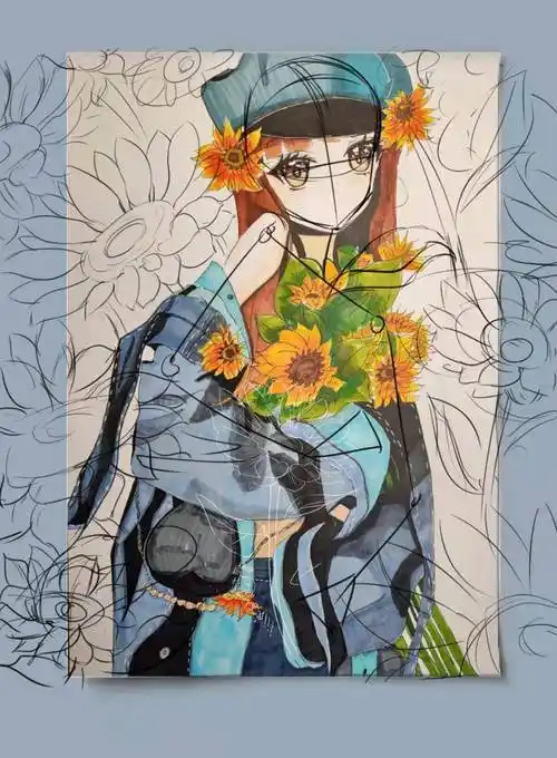 12月月度绘画创作赛参赛选手作品改画专栏